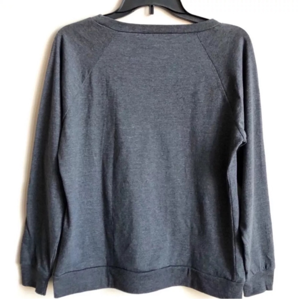 Snooze Button Lightweigth Graphic Selfie Sweatershirt Gray Size Xl View 3